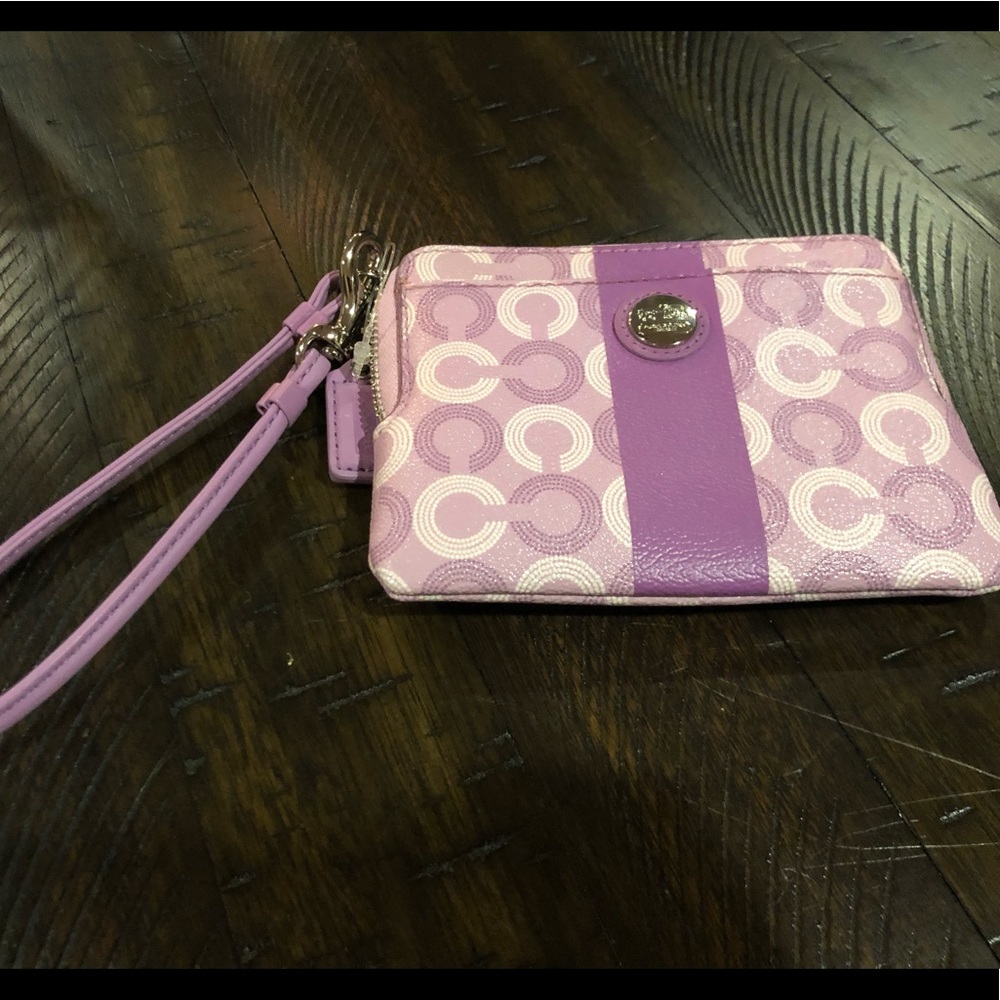 Coach wristlet